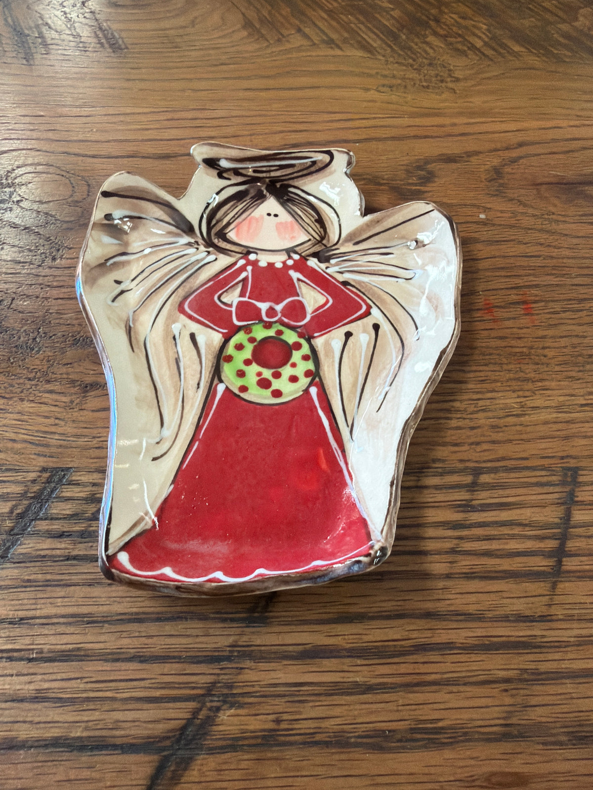 Angel Plate Wreath