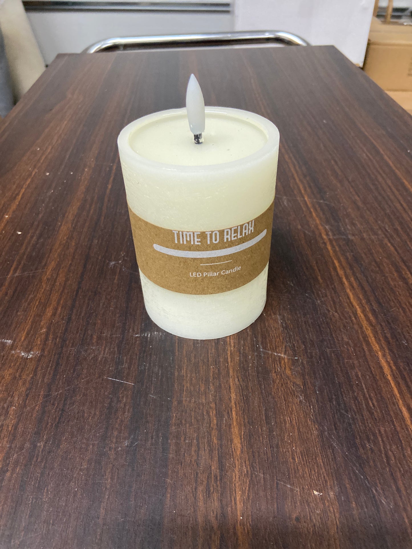 4” Led Pillar Candle
