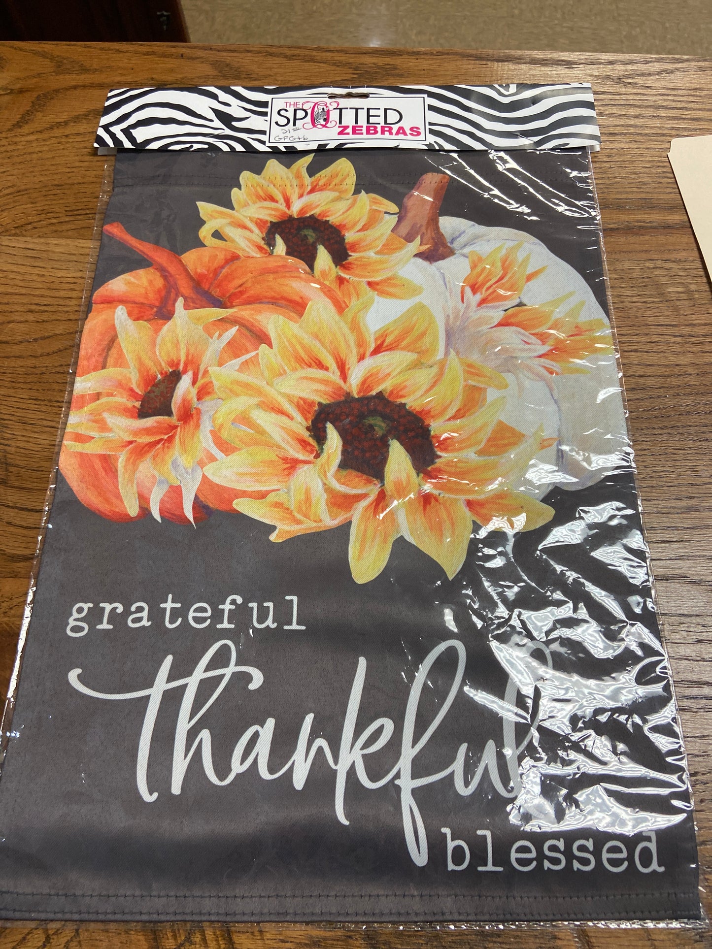 Grateful Thankful Flag