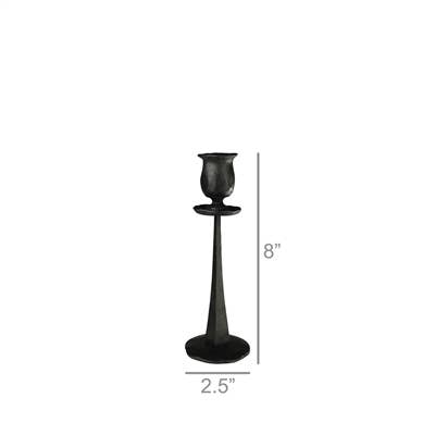 Small Iron Taper Candle Holder