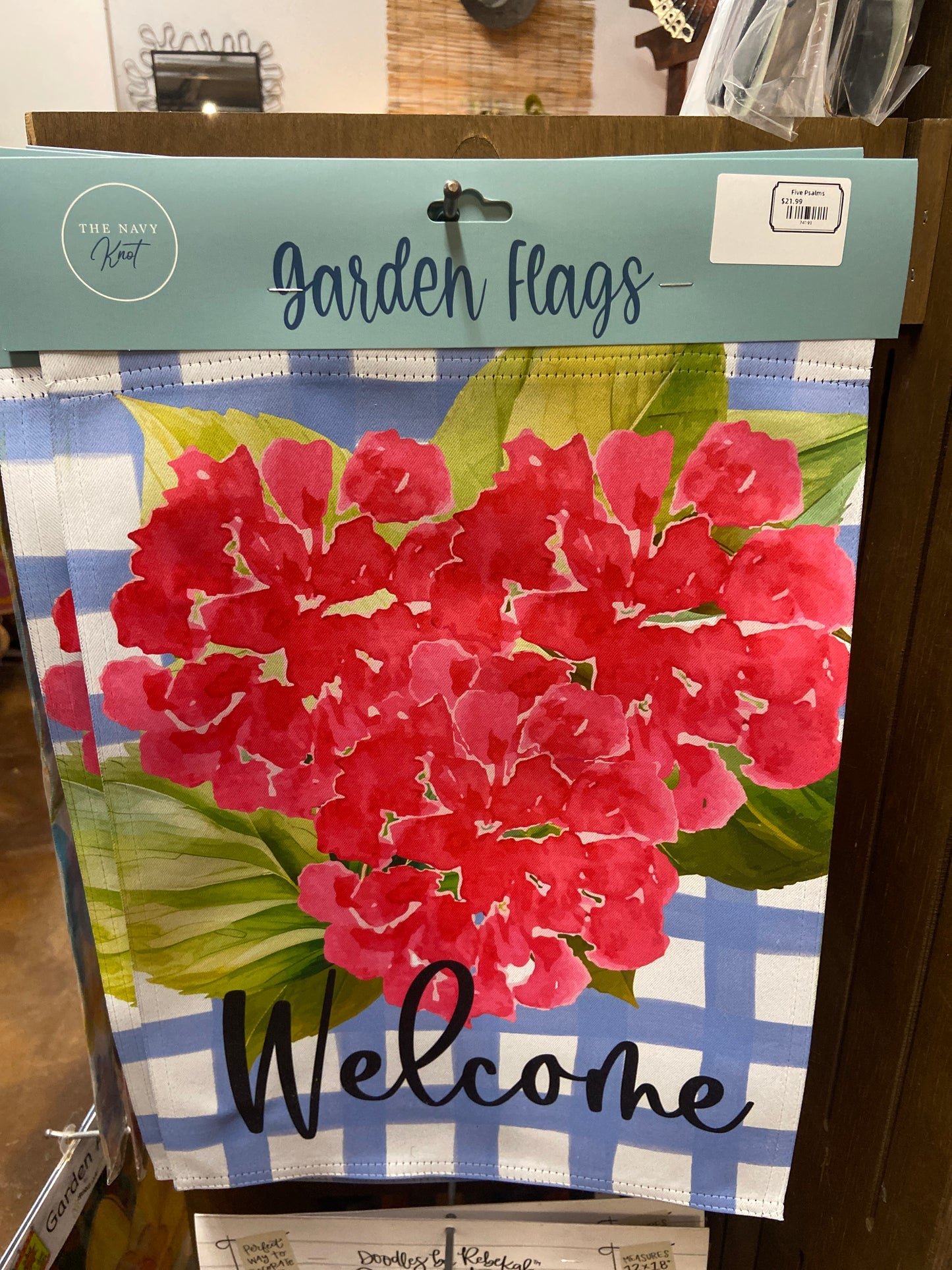 6 Summer Garden Flag Bright Florals