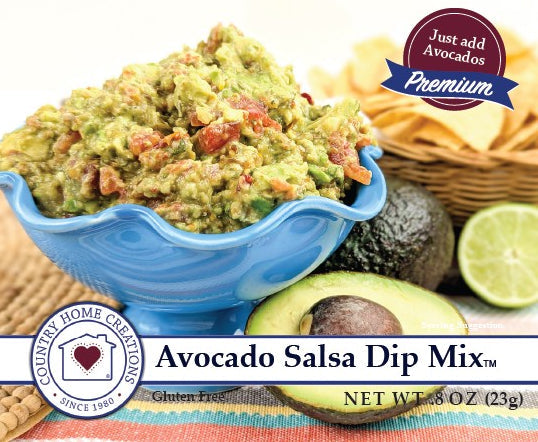 6 Avocado Salsa Dip Mix