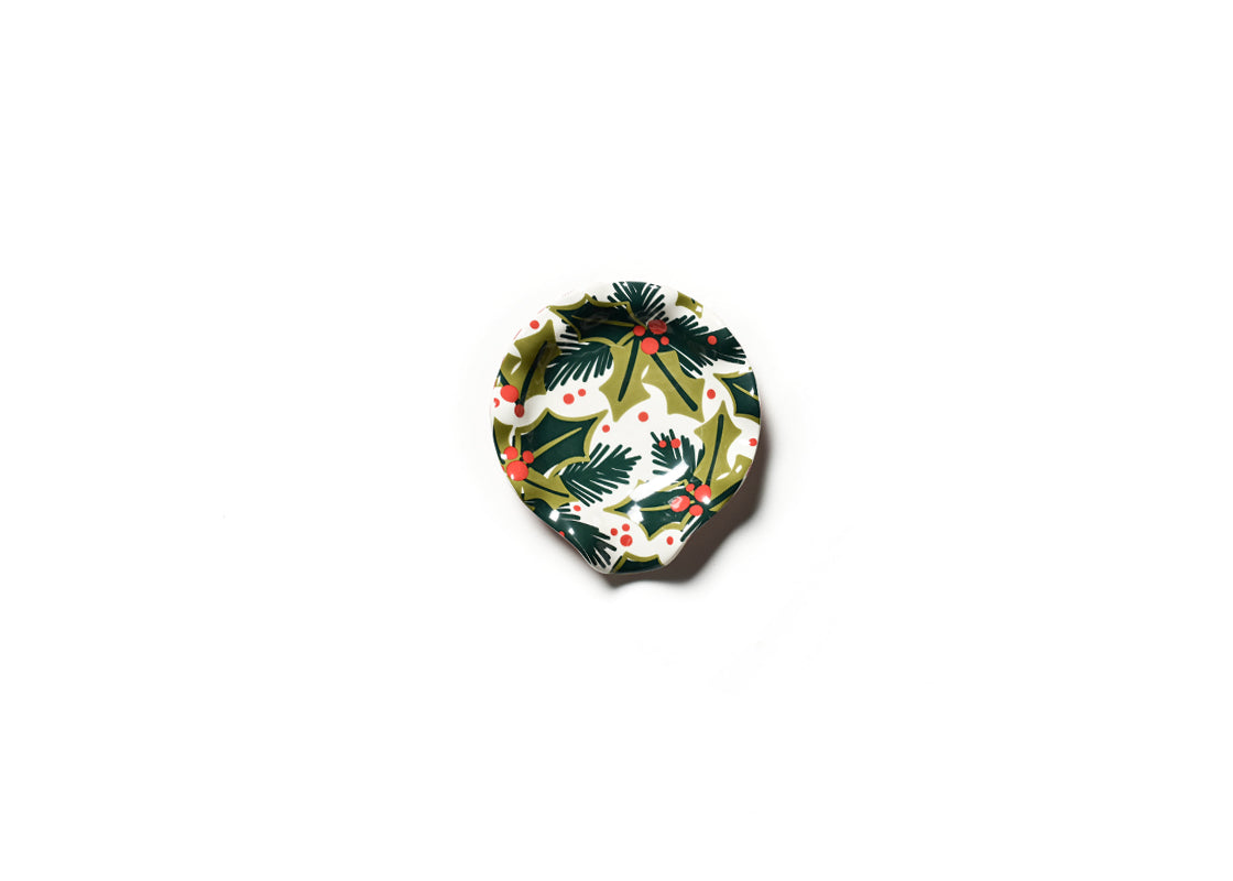 Balsam and Berry Holly Ruffle Spoon Rest