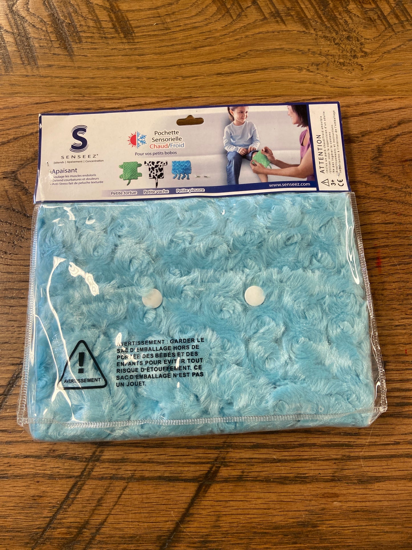 Senseez Soothables Jelly Handheld Hot Cold pack