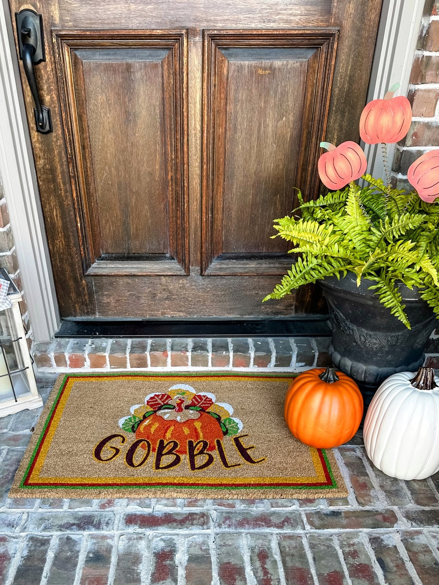 Gobble Turkey Doormat