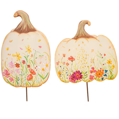 Metal Prairie Pumkin-Tall