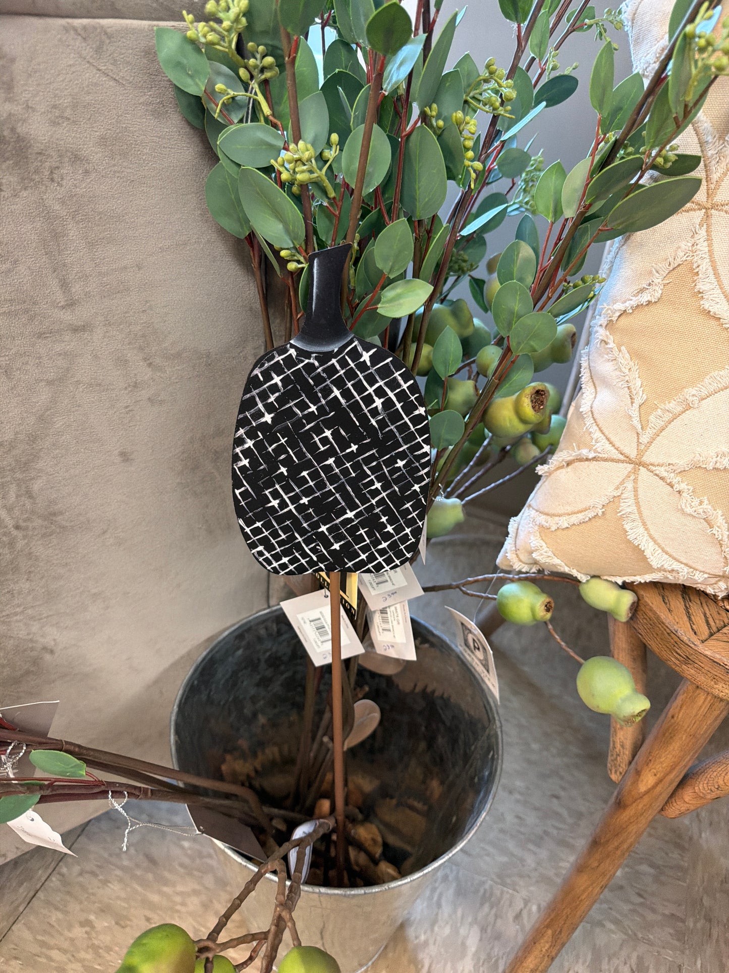 Round Top Metal Stake