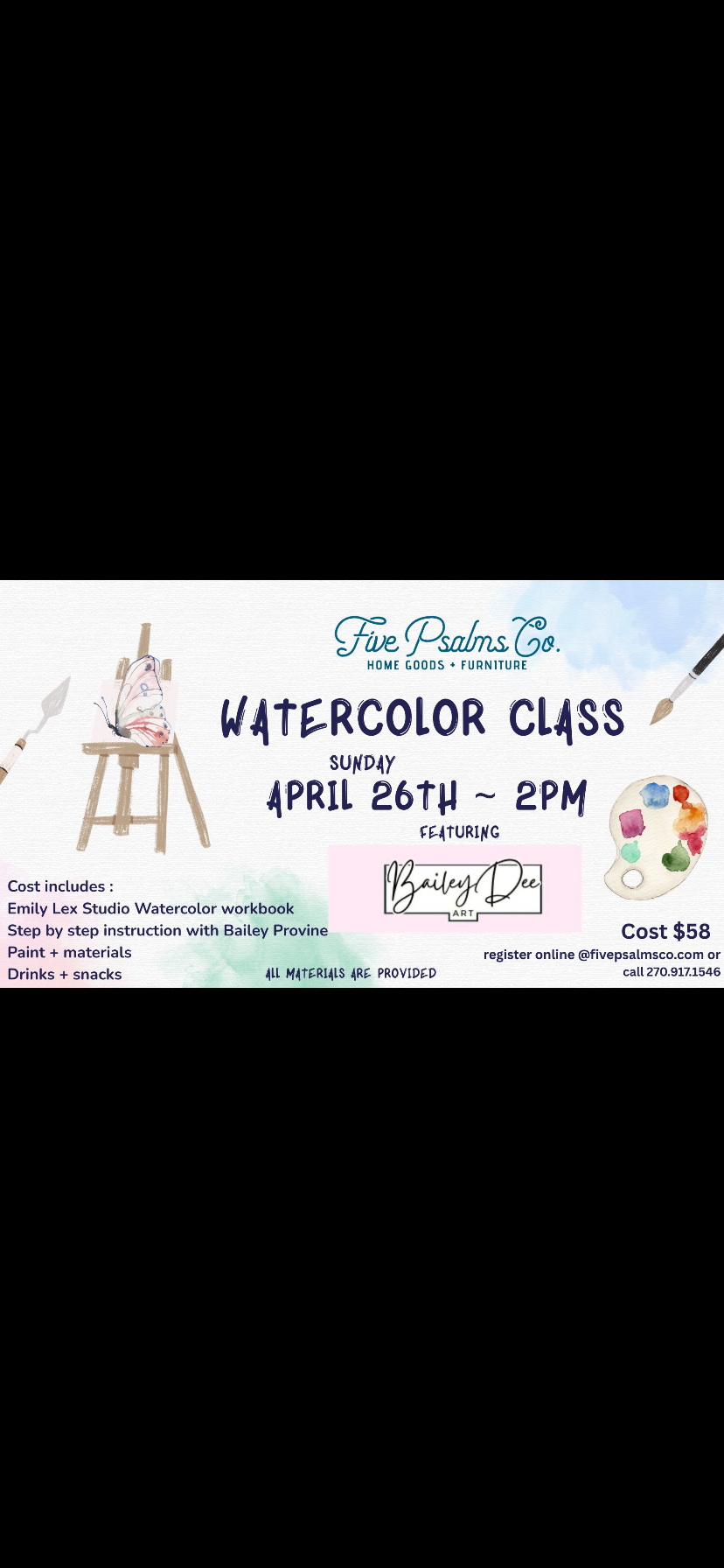 Watercolor Class