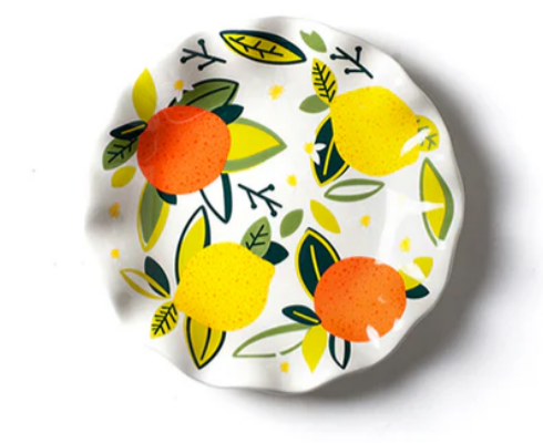 Citrus Ruffle Salad Plate
