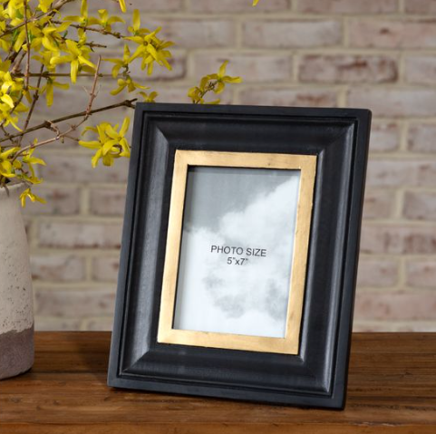 Black Wood Photo Frame 5 x 7