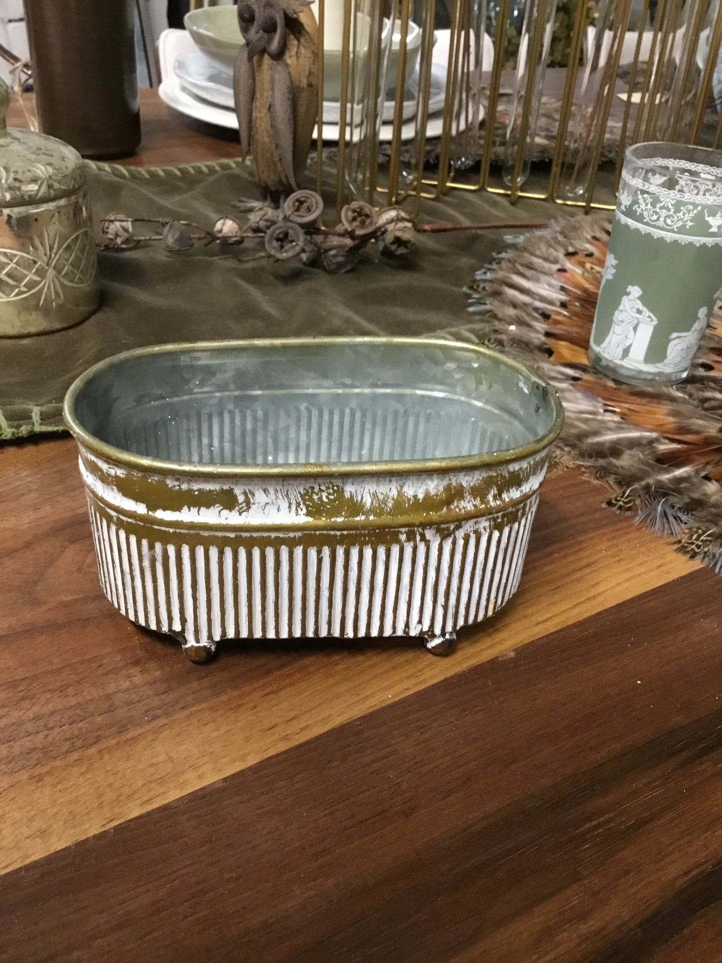 Fddd10456 Sierra Trough Mini Planter