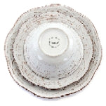 Df6367B CC Light Blue Stoneware Scalloped Plate (1)