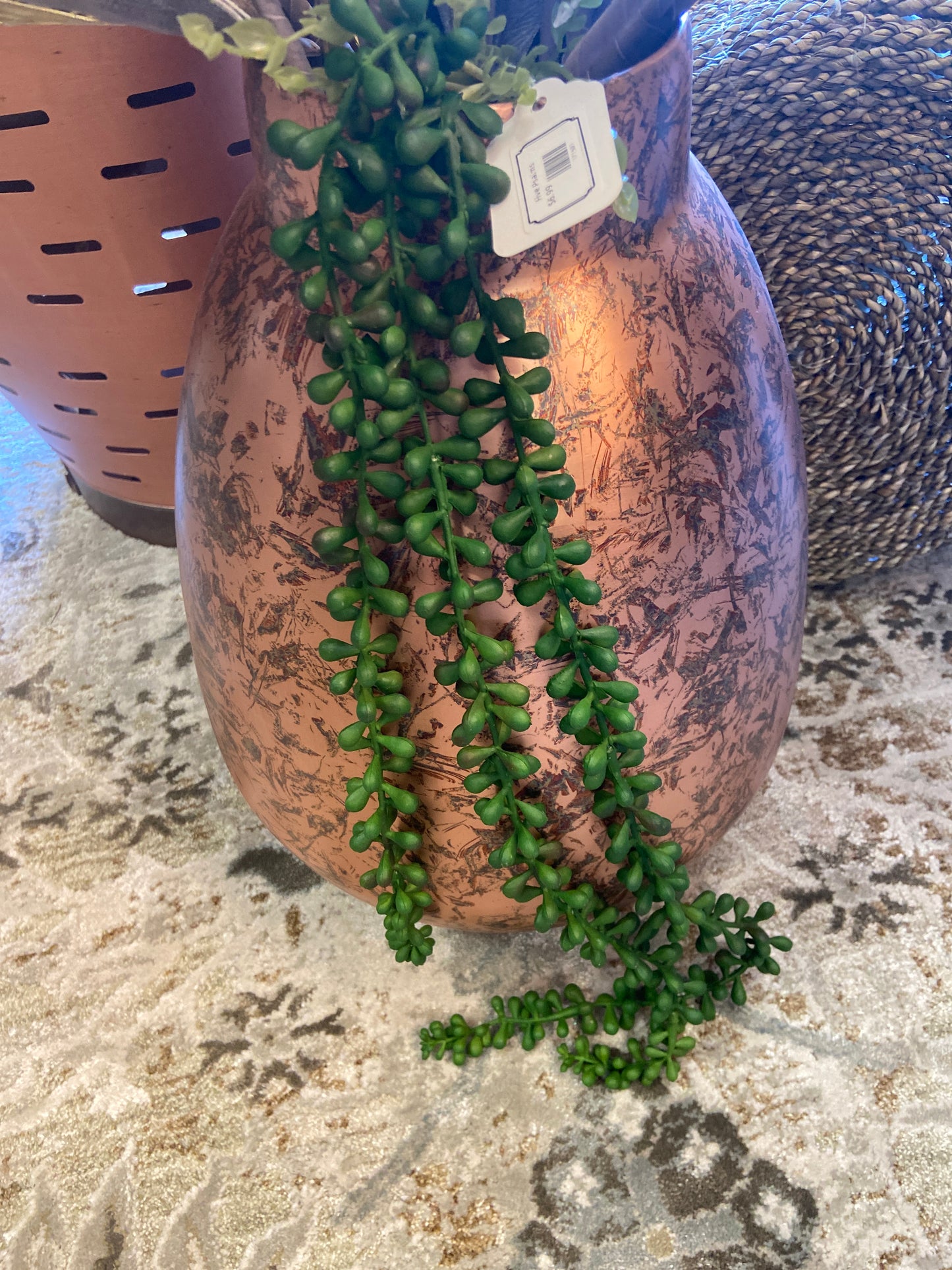 171501 27" String Of Pearls Green