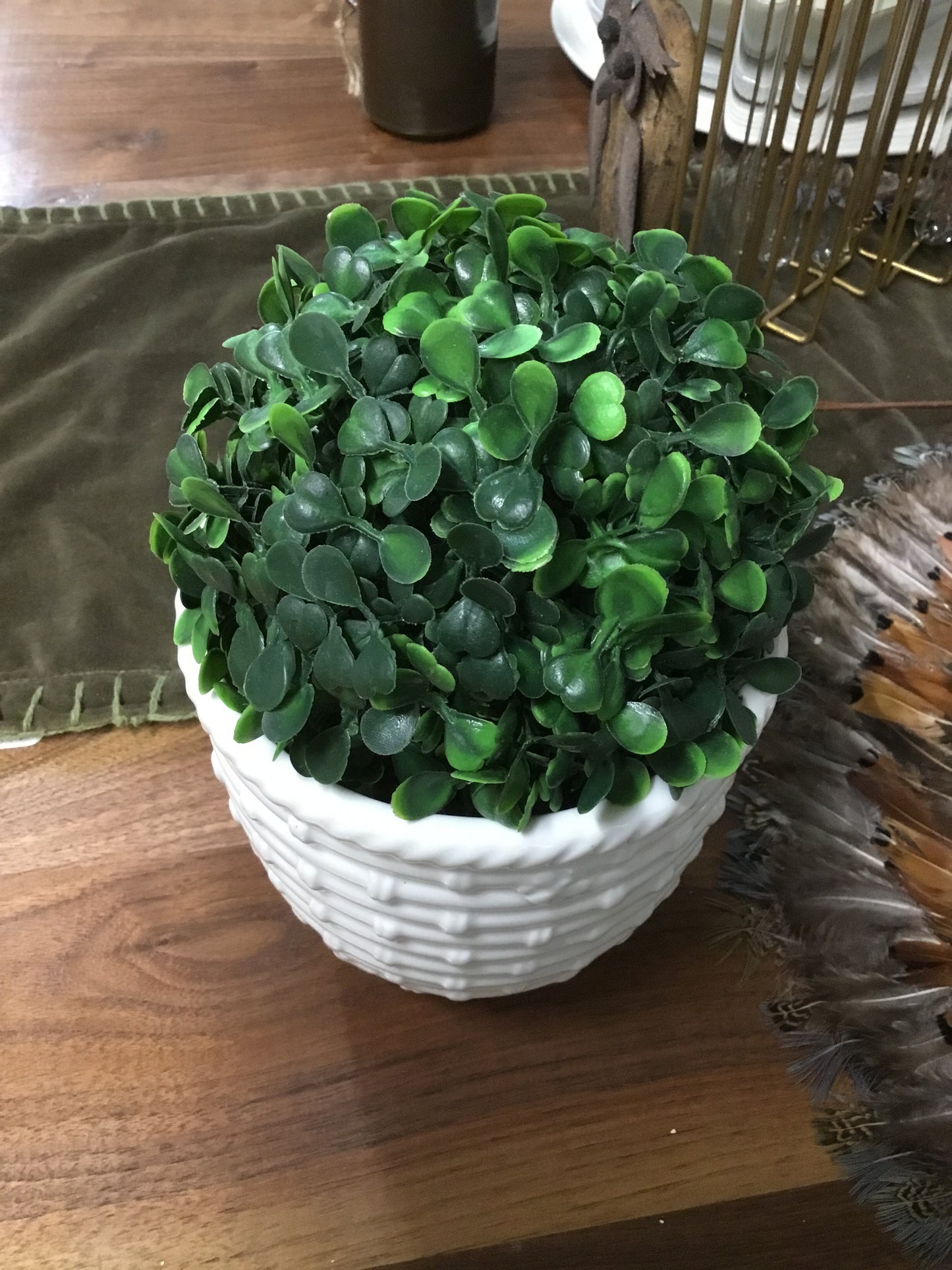 BTB6-FA Boxwood Topiary Ball 6"