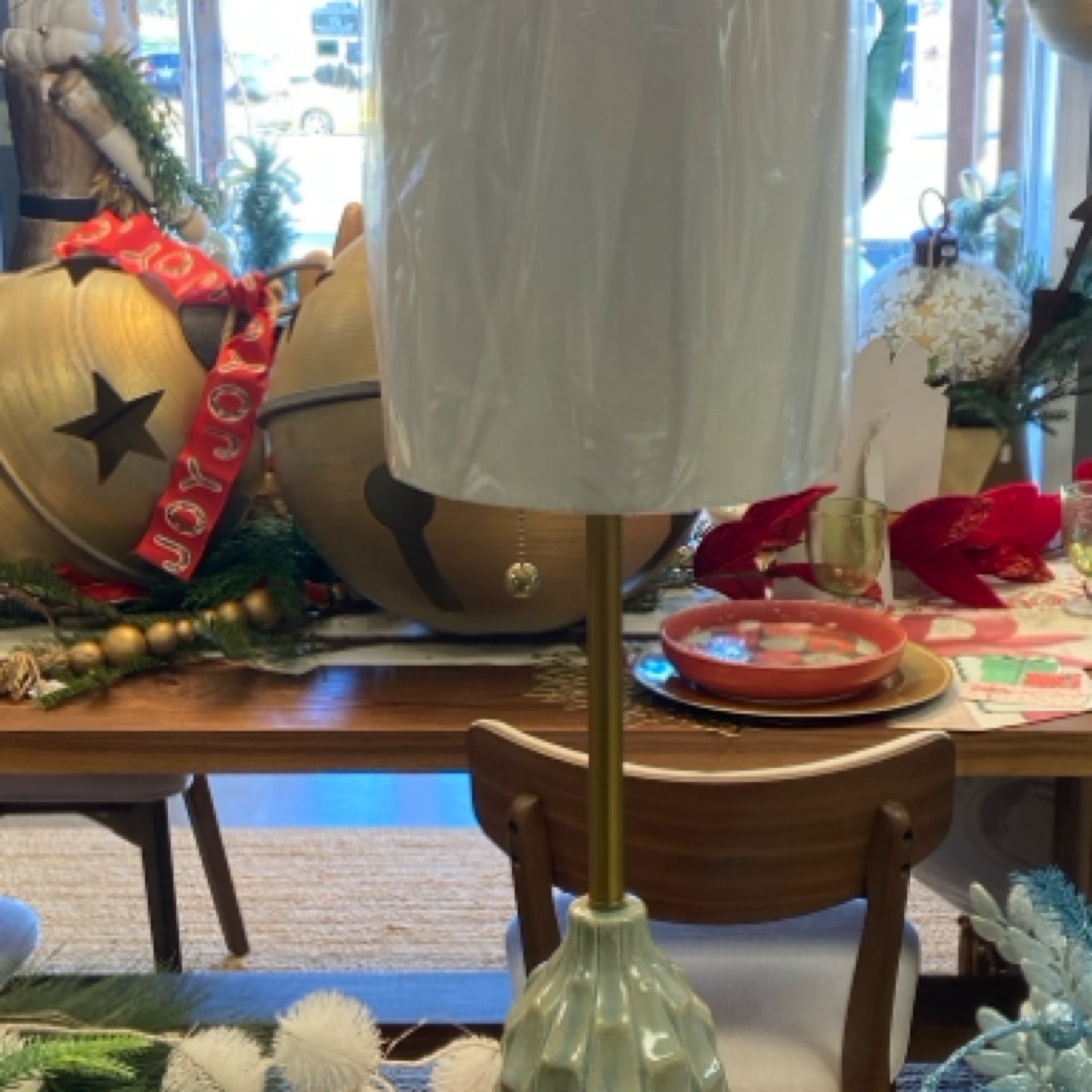 6 Meyer Pull Chain Buffet Lamp