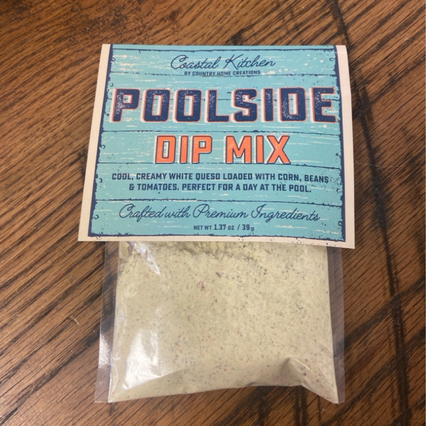 6 Coastal Kitchen Poolside Dip Mix