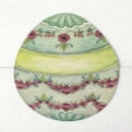 Hester and Cook Easter Paper Placemats for Dining Table - Round Easter Egg for Coloring Disposable Placemats for Spring Season