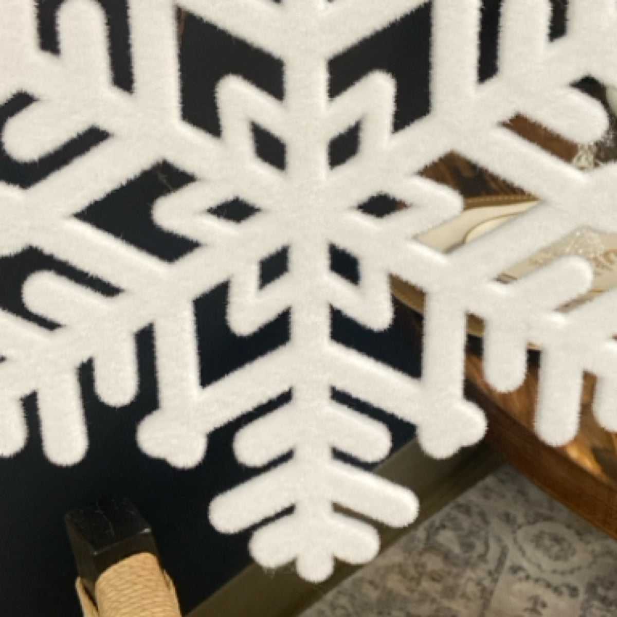 6 Felt Snowflake 14"