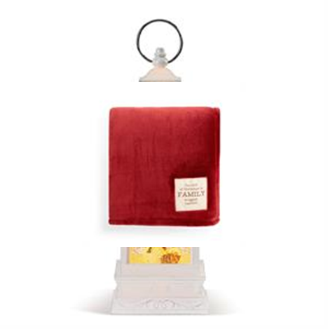Christmas Joy Family Mega Blanket Red