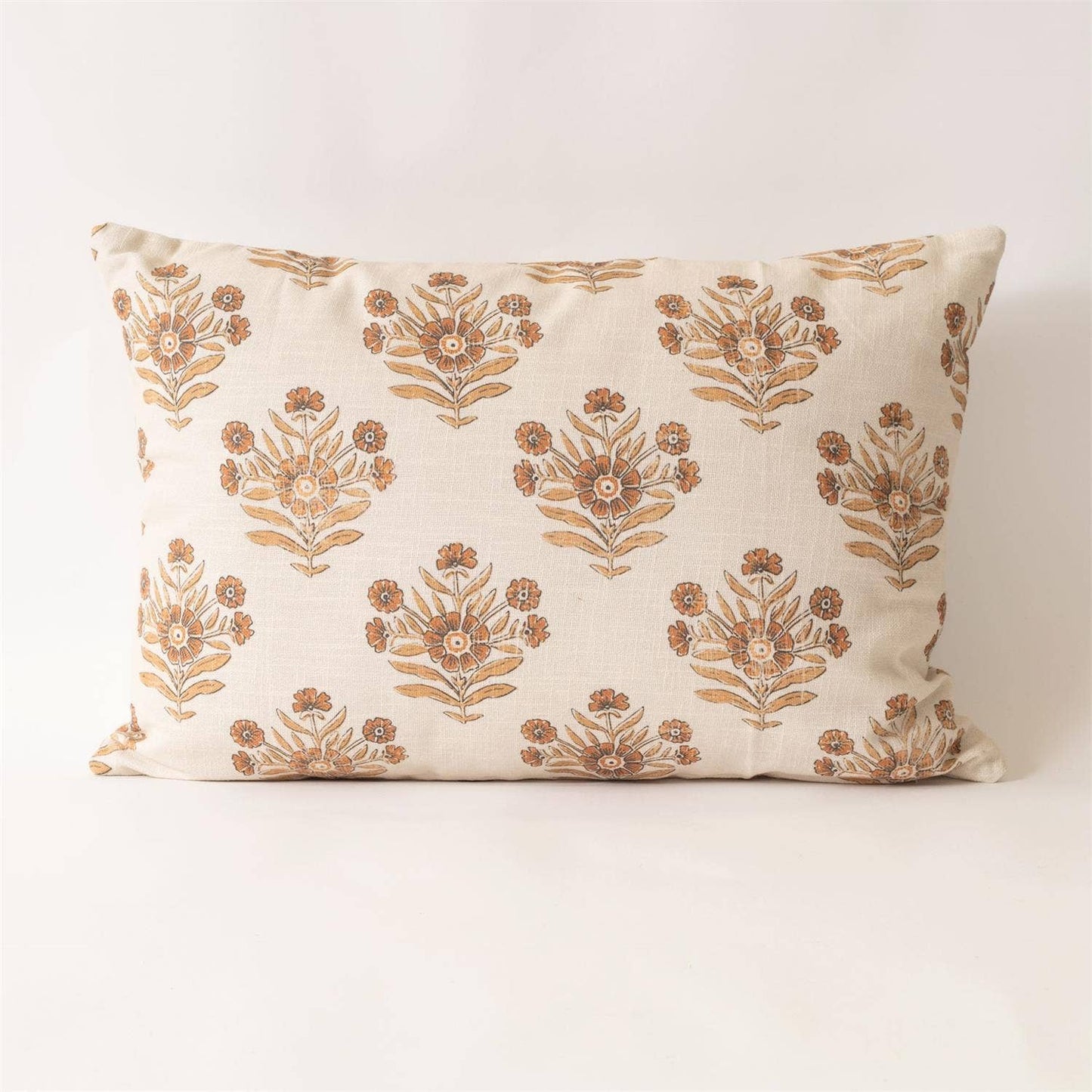 6 Large Block Print Silhouette Pillow
