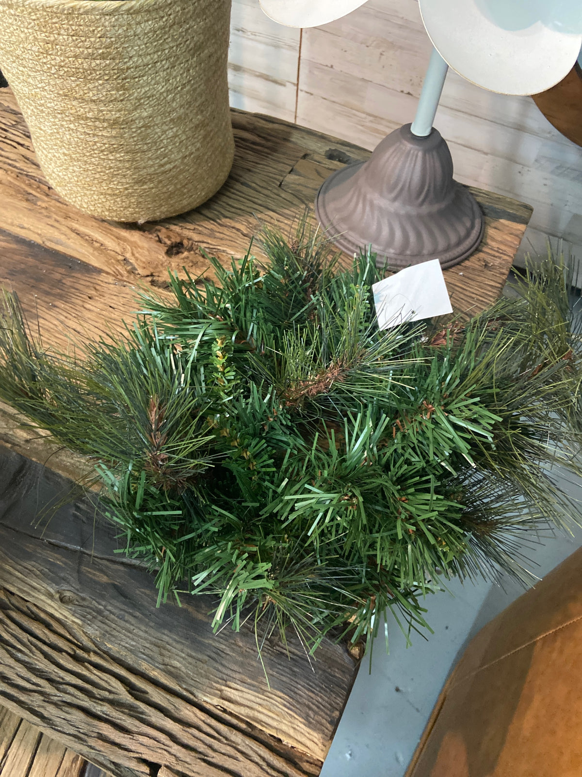 6 44060 12" Anchorage Fir Candle Ring