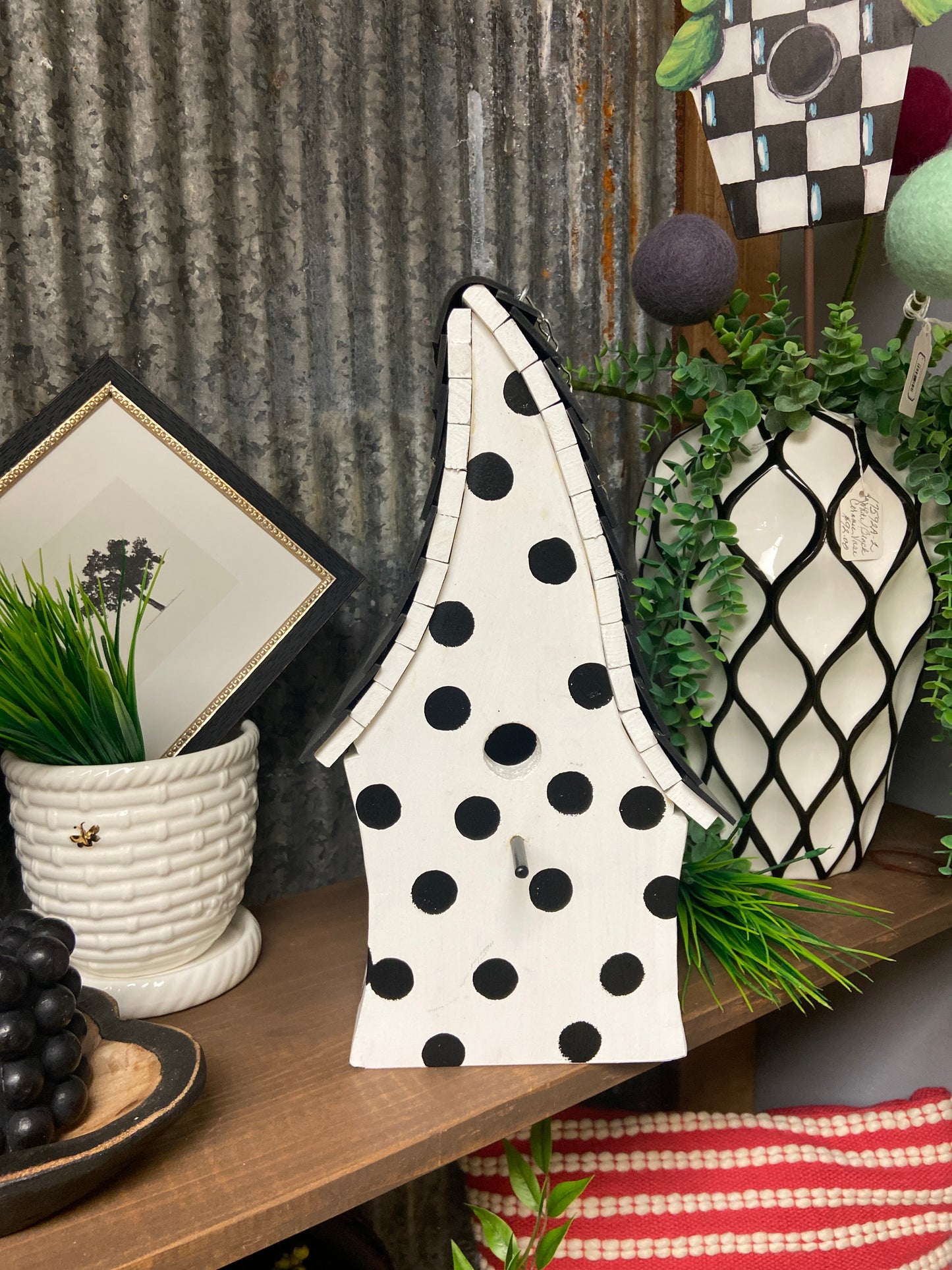 Polka Dot Birdhouse