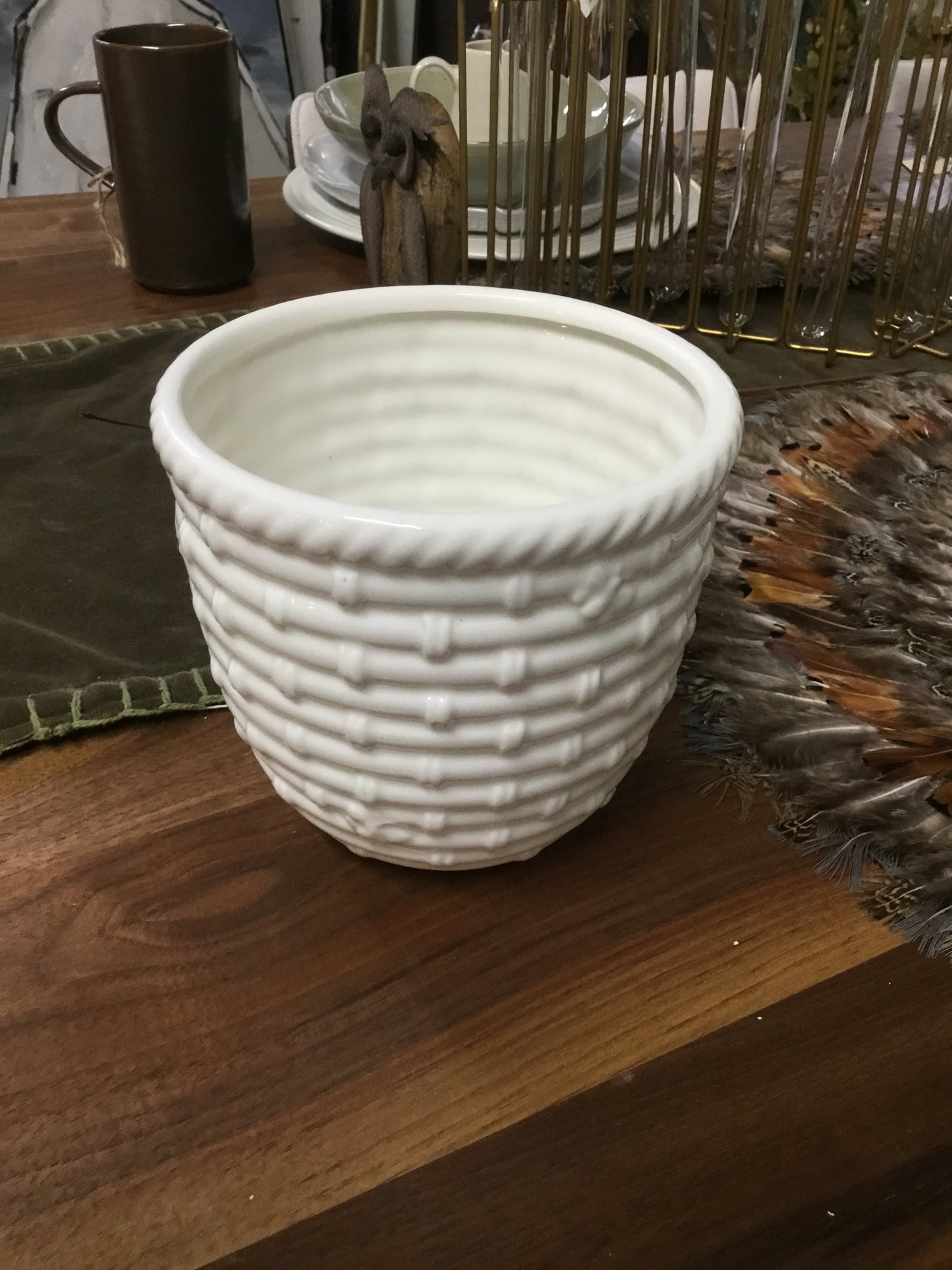 53483tc Bee Planter Pot W Saucer