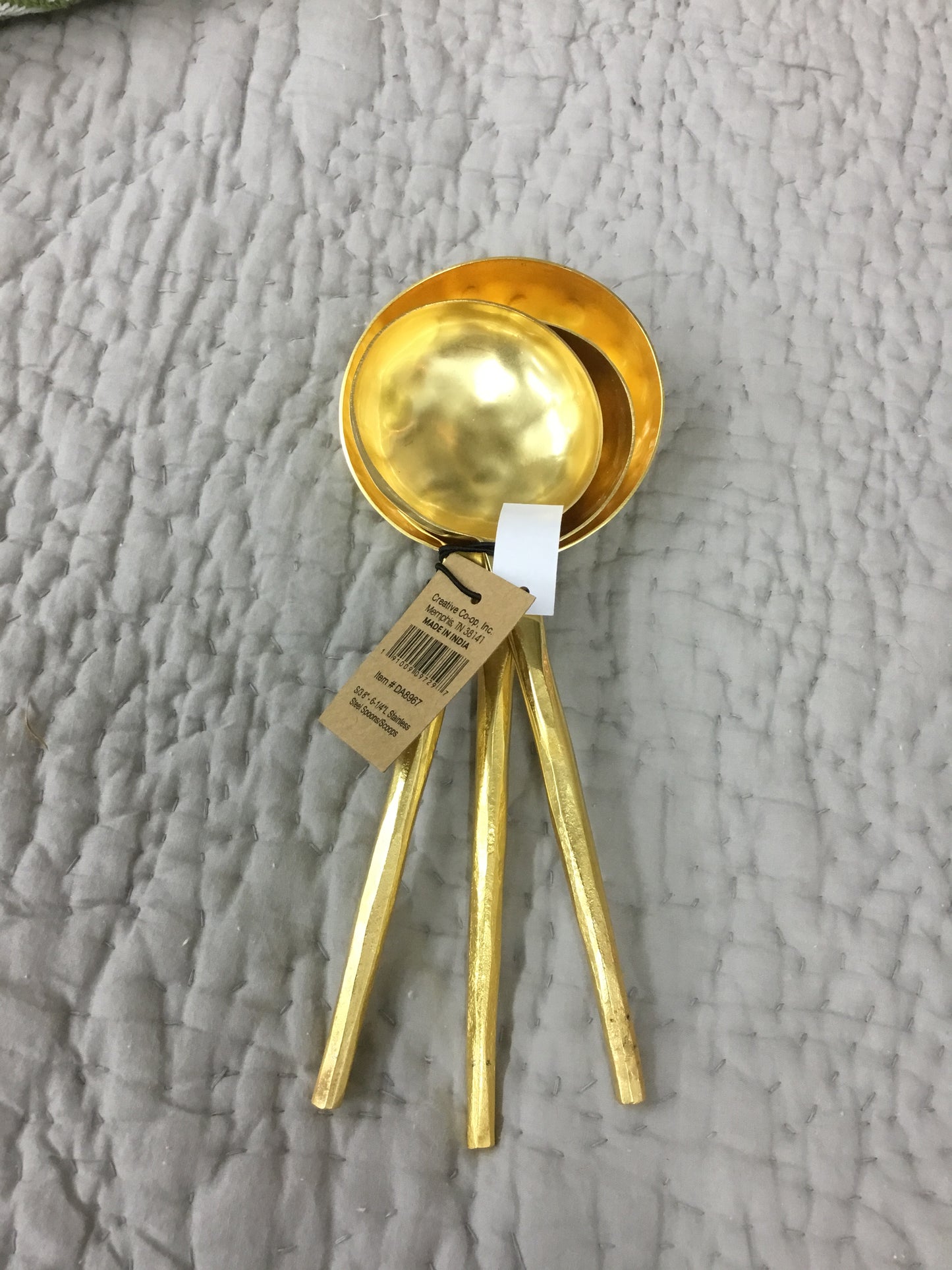 DA8967 Stainless Steel Spoons\Scoops -Set of 3