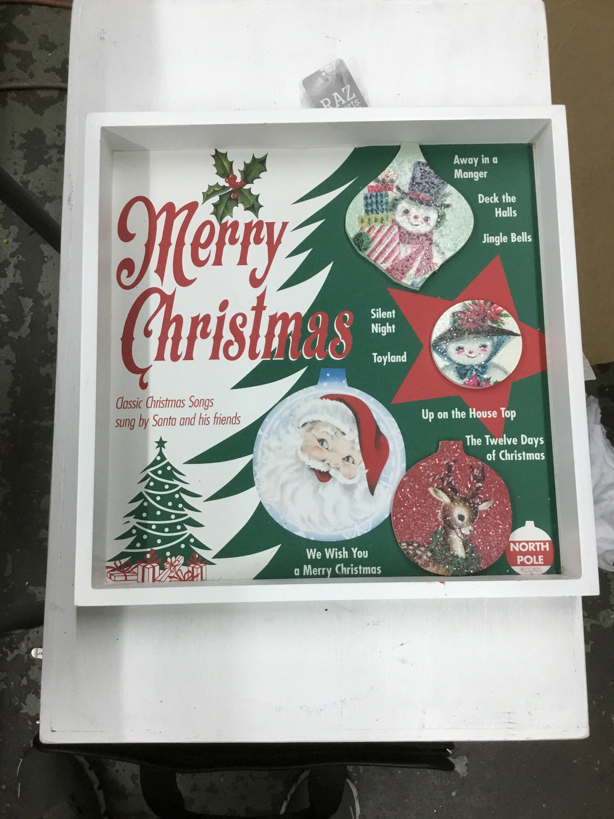 Vintage Christmas Wall Art
