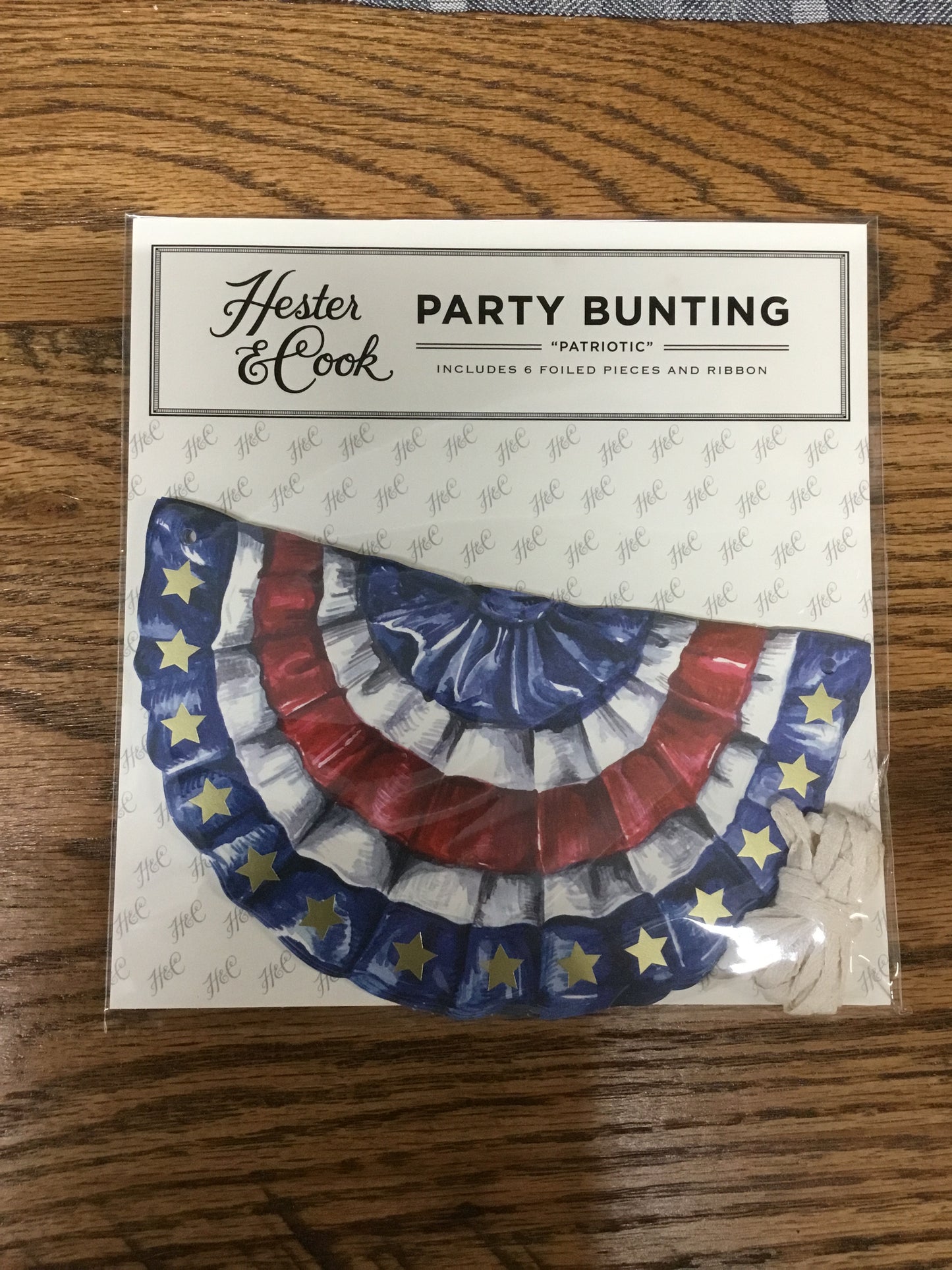 KP7001 Patriotic Bunting 6 Count