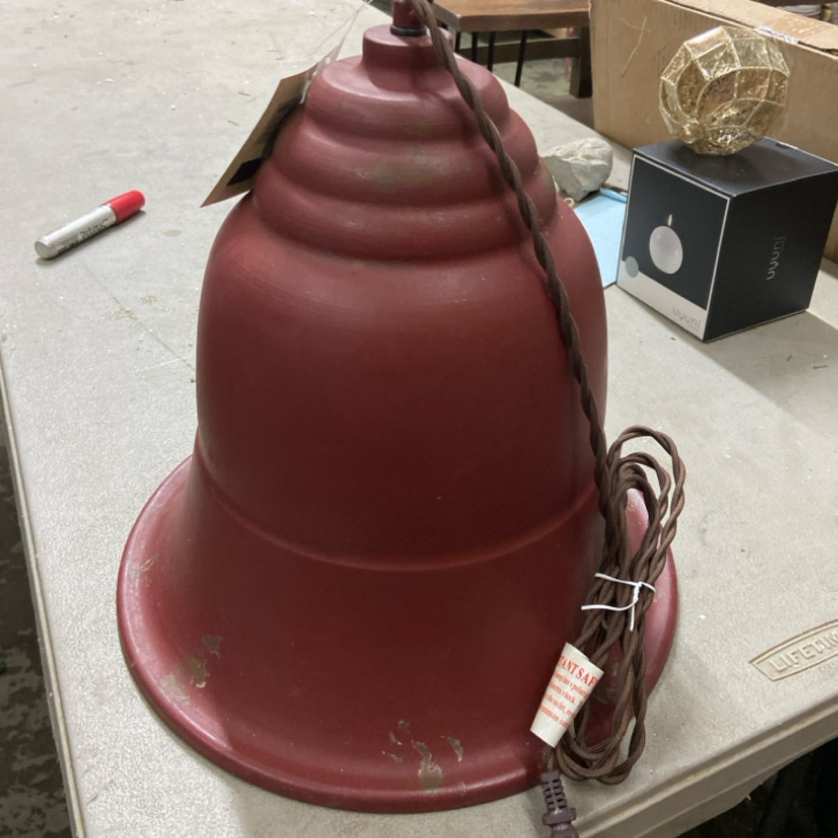 6 Large Metal Bell Light