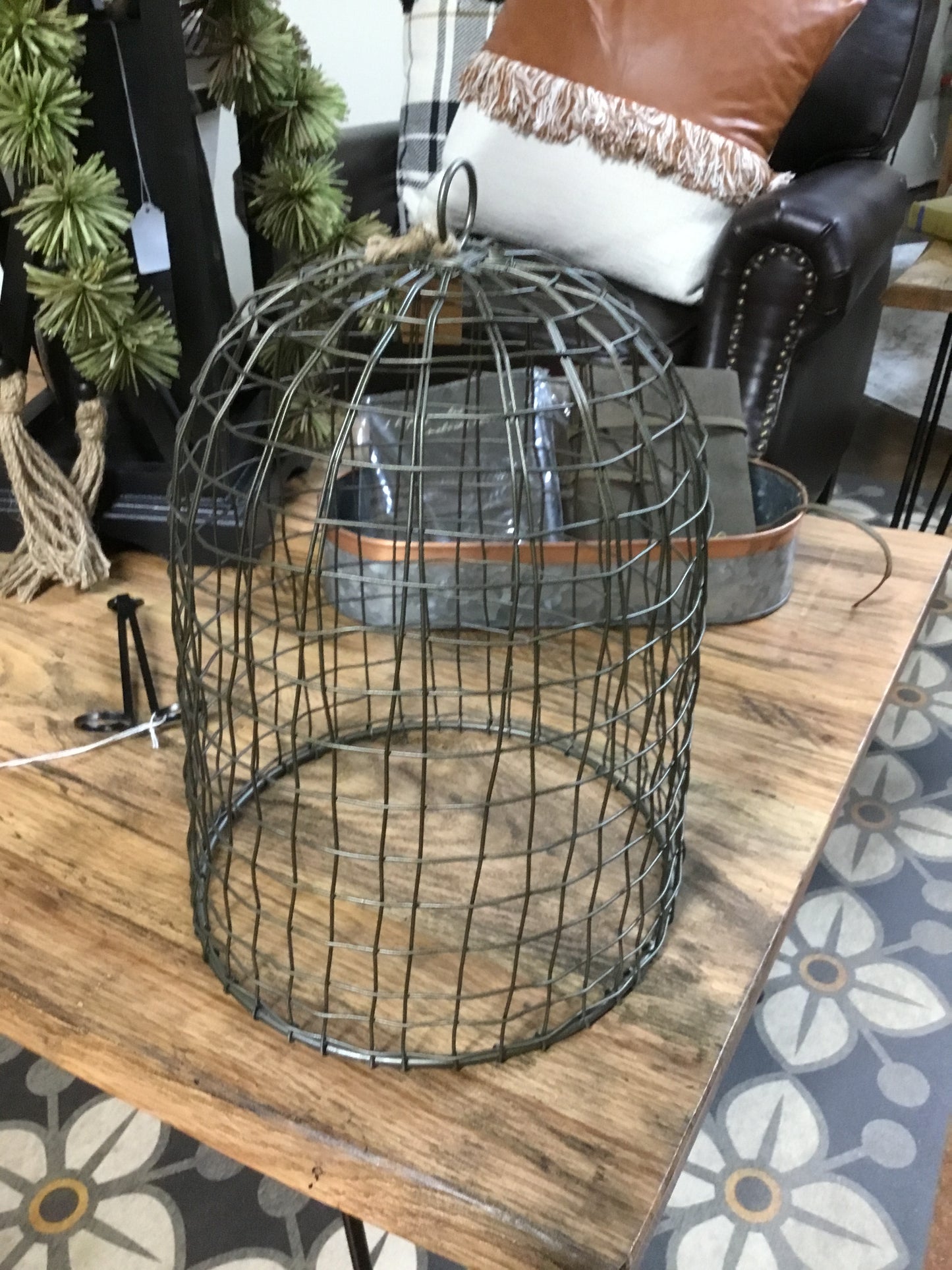 Metal Garden Cloche Set Of 2