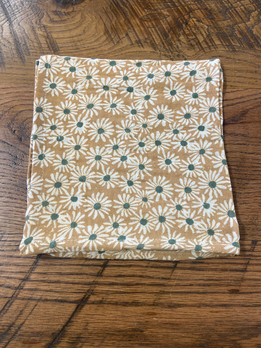 6 Yellow Daisy Napkin