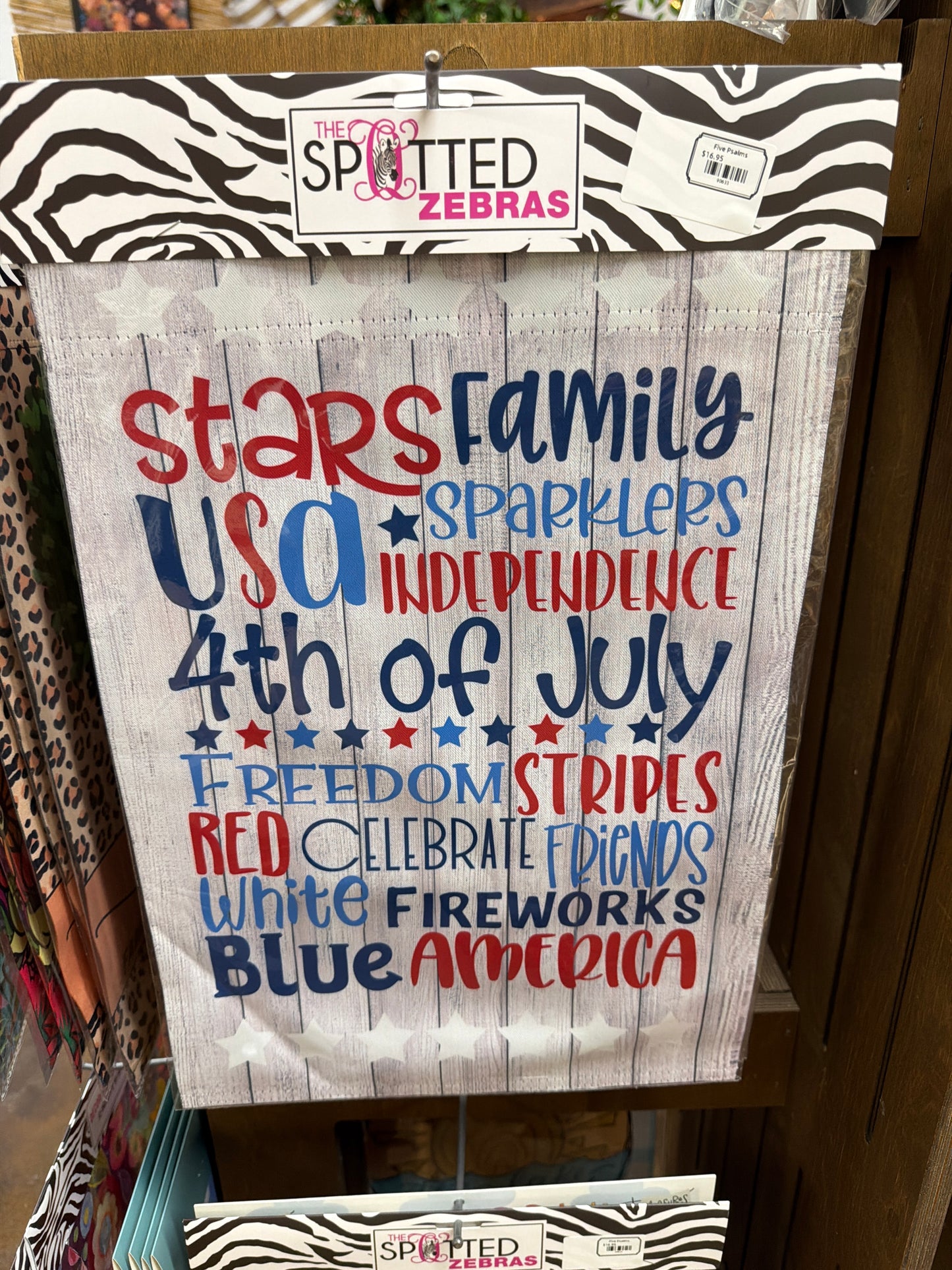 Garden Flag - July 4th Subway Independence Day