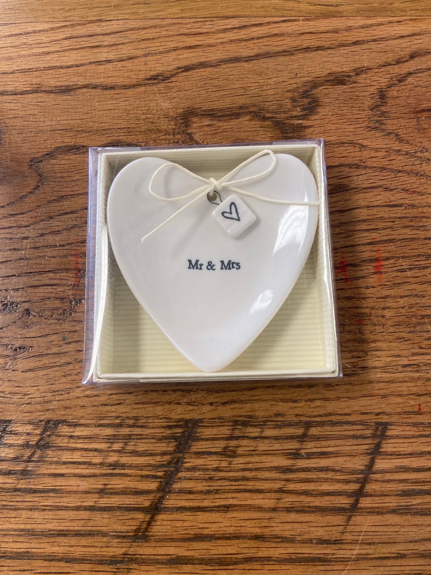 Ring Dish Mr and Mrs