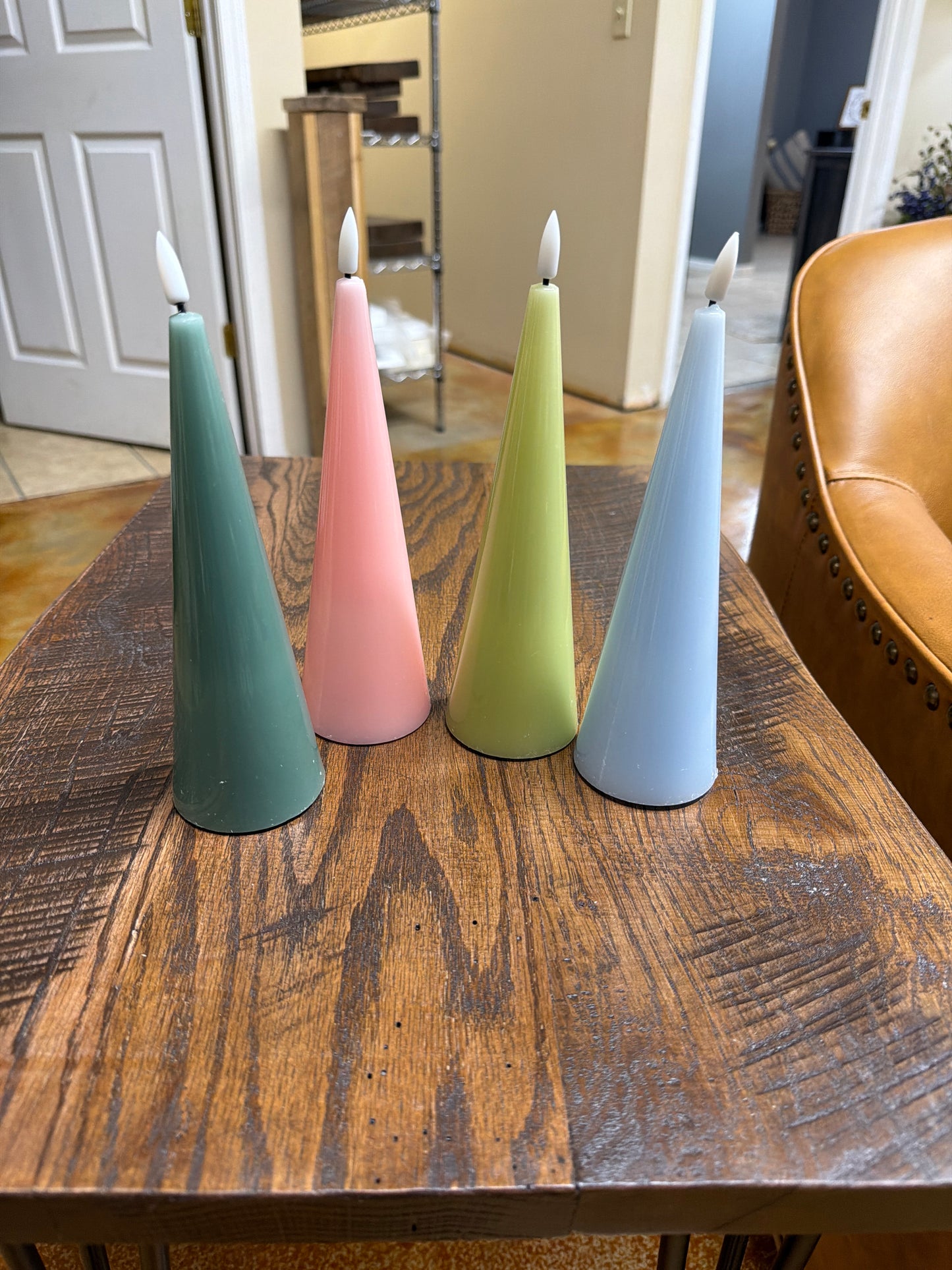 Led Candle Cone of Calm (Sold Individually)