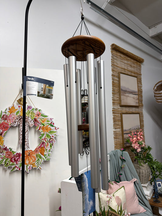 B0888SB8KK 38" Silver Wind Chime (Copy)  Underhill