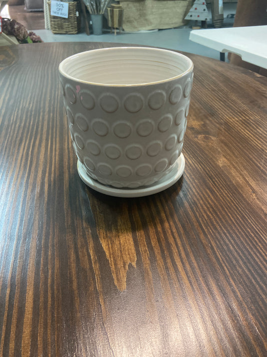 6” Ceramic Dot Pot