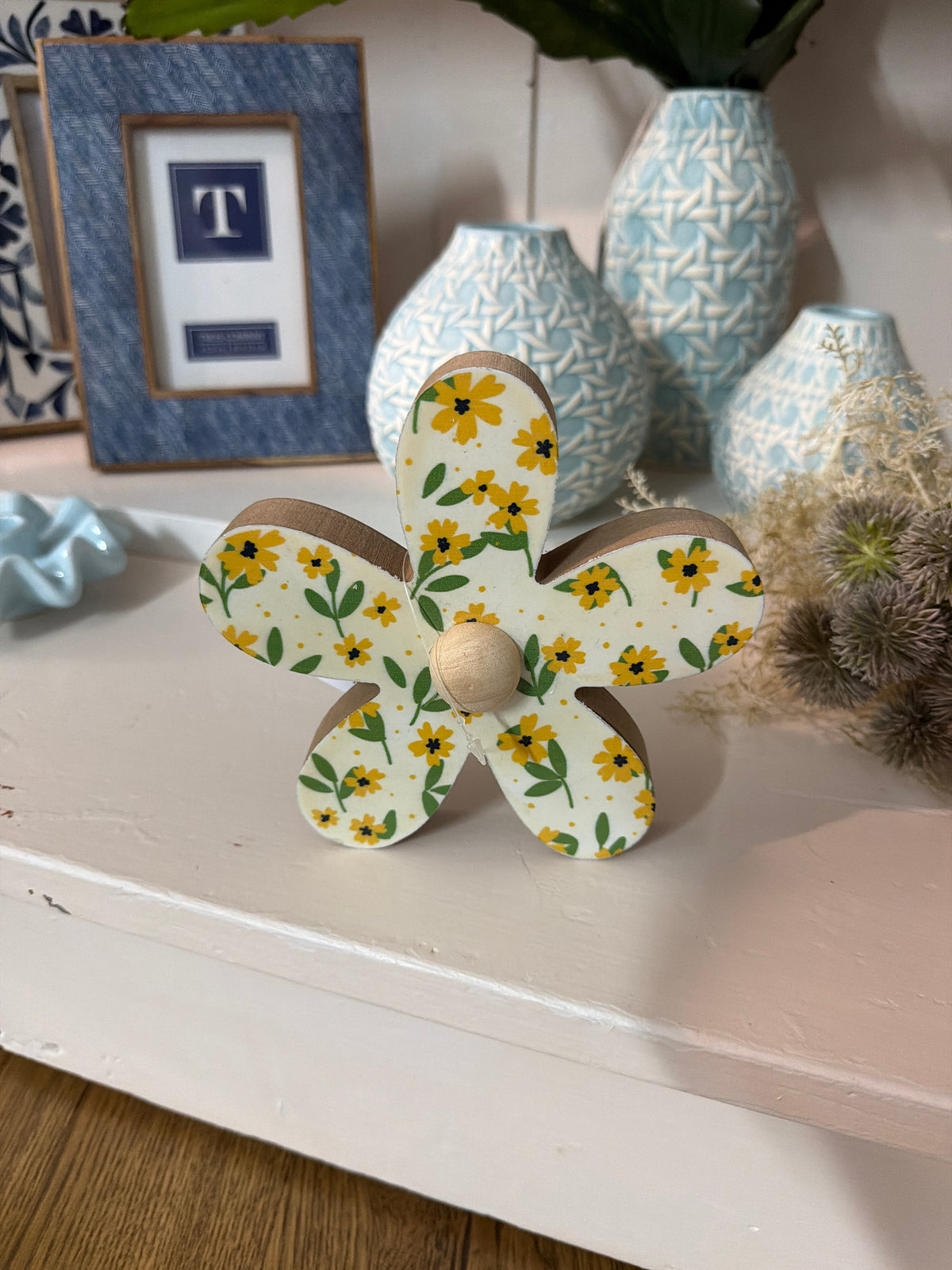 wooden flower
