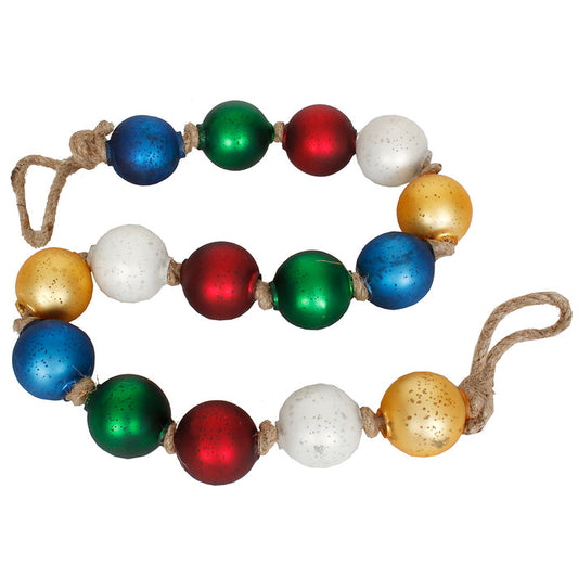 Garland 48" Gold, Silver, Red, Green, Sapphire