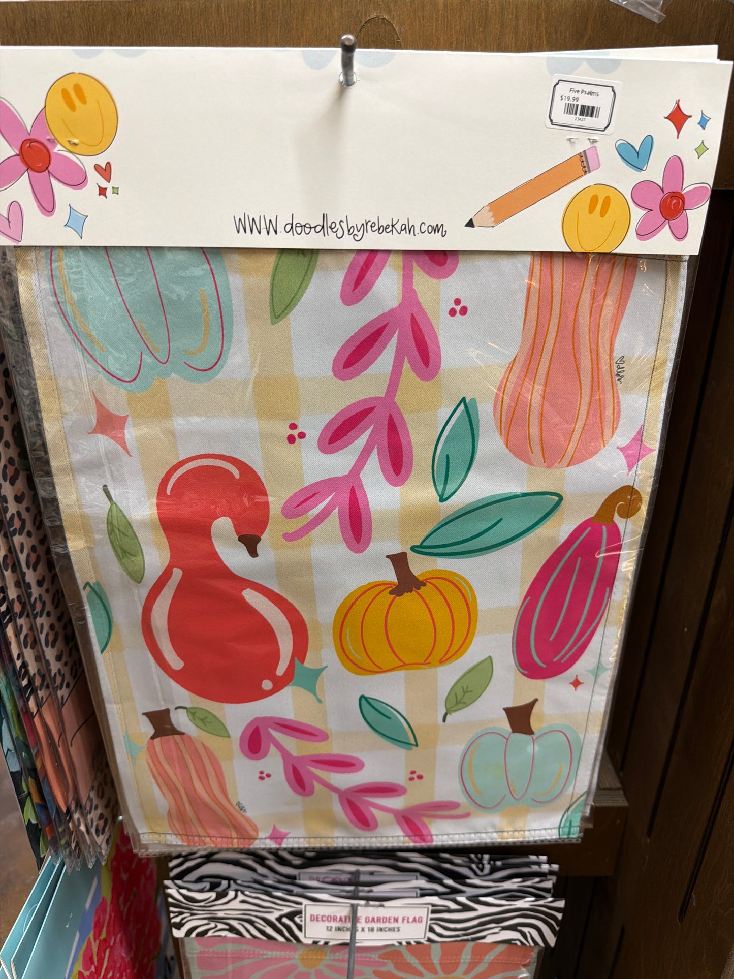 Colorful Gourds Garden Flag     (25)