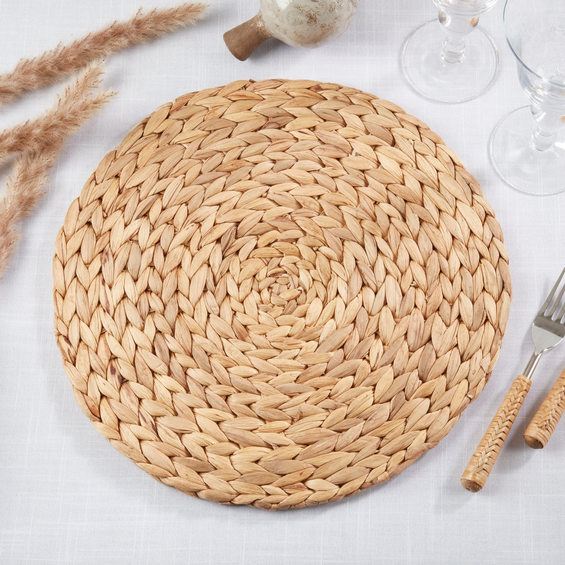 Handwoven Water Hyacinth Placemat