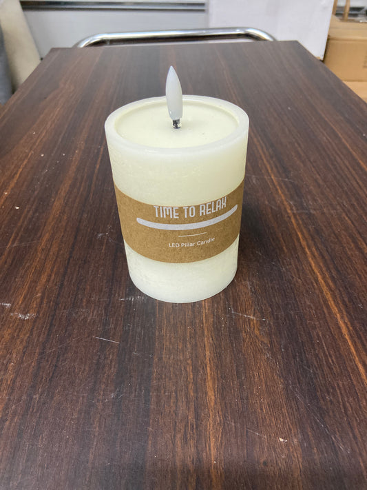 4” Led Pillar Candle