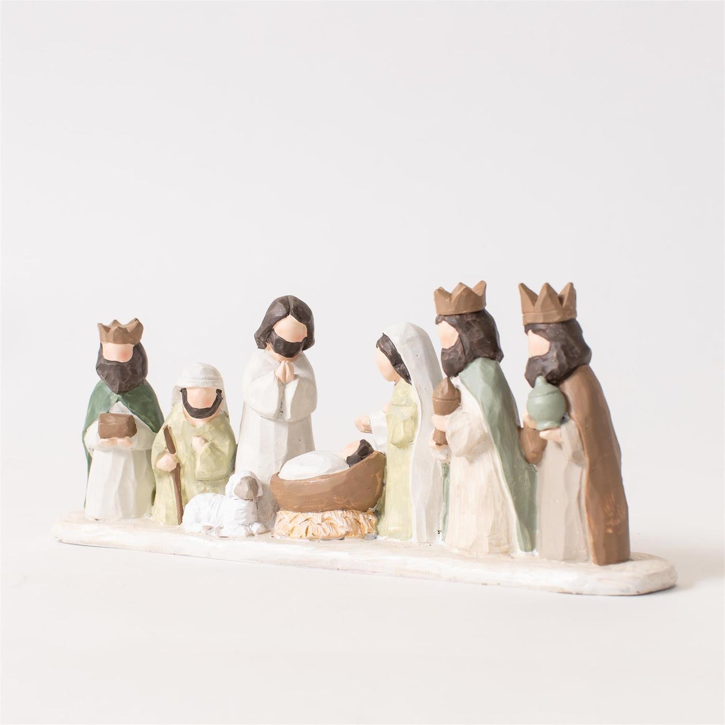 Pure and Simple Nativity Scene