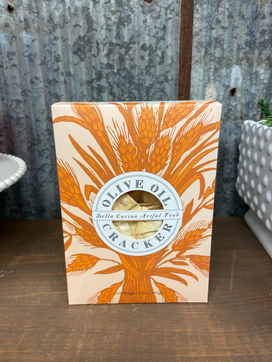 Olive oil crackers