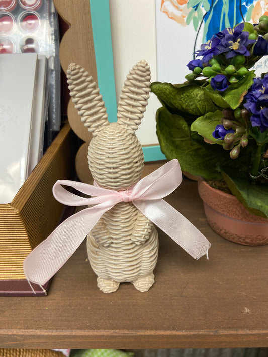 Cream Resin Bunny