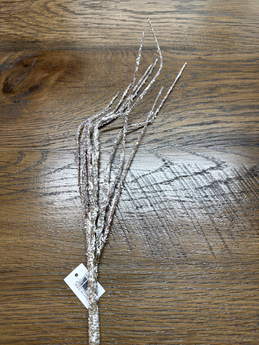 Snow Flocked Wild Twig