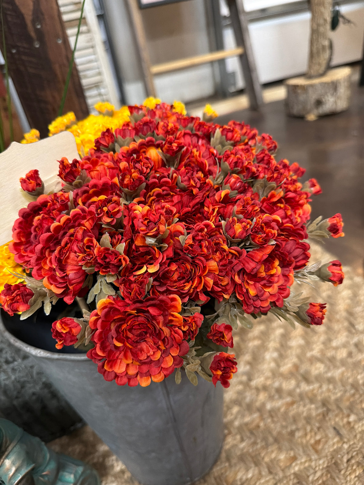 16" Mum Rust