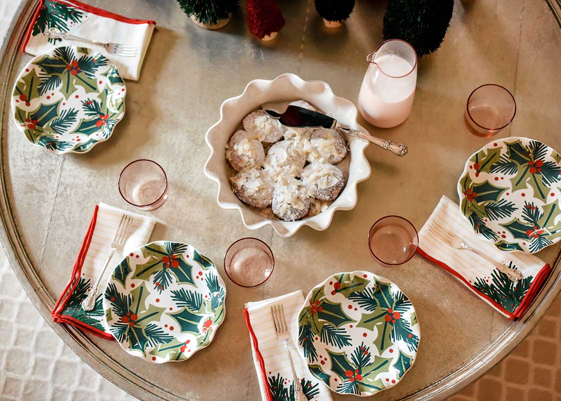 Balsam and Berry Napkins