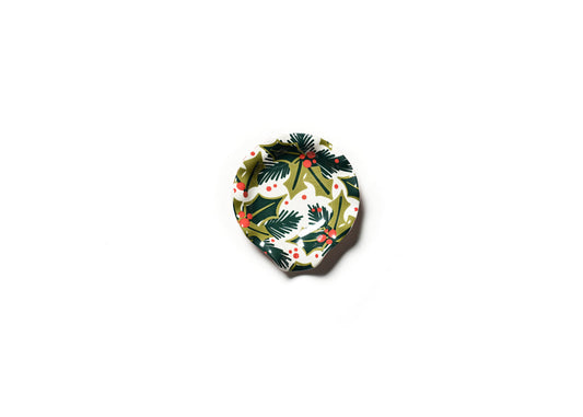 Balsam and Berry Holly Ruffle Spoon Rest
